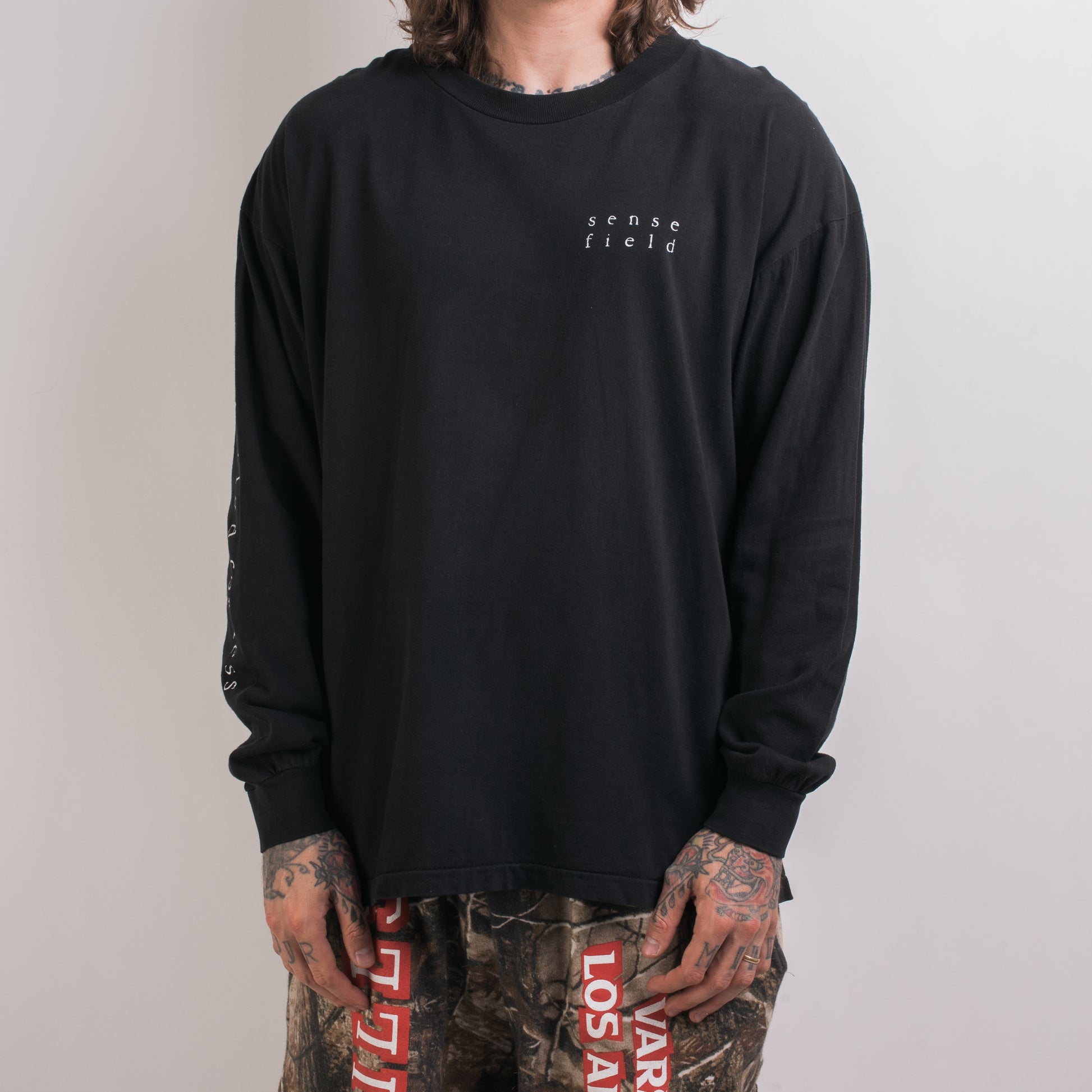 Vintage 90’s Sense Field Killed For Less Longsleeve – Mills Vintage USA