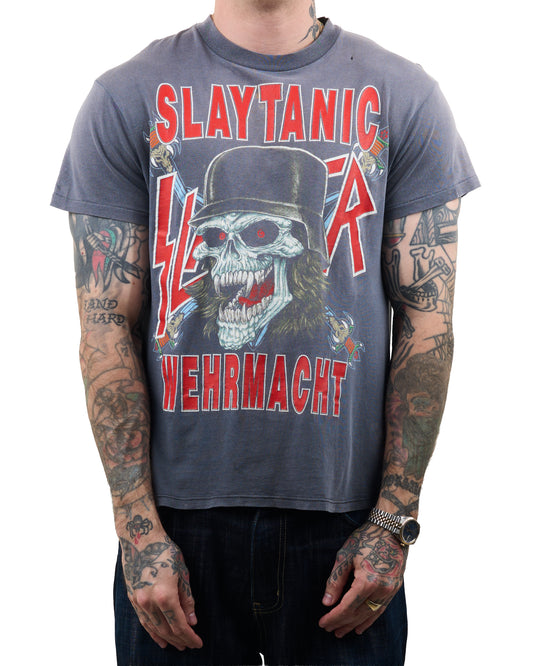 Vintage 1989 Slayer Slatanic Wehrmacht T-Shirt