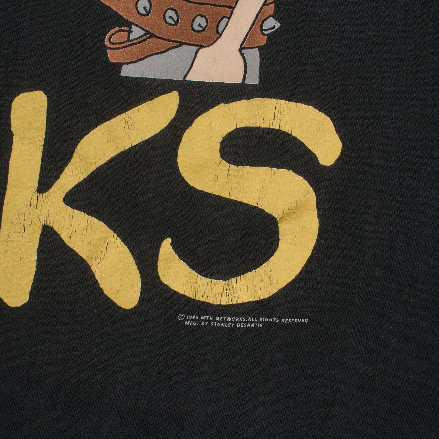 Vintage 1995 Beavis and Butthead Punks T-Shirt