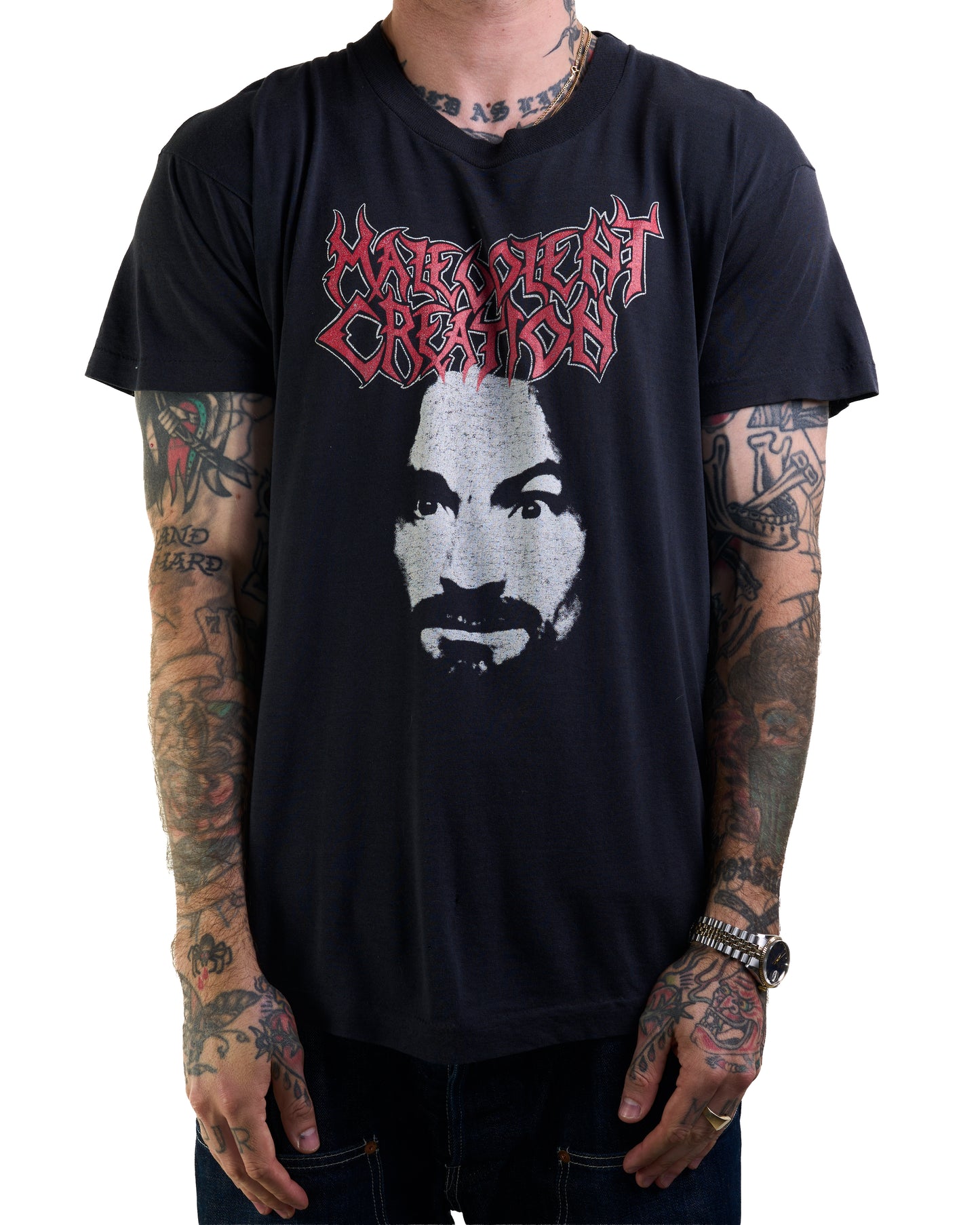 Vintage 1992 Malevolent Creation Retribution Tour T-Shirt