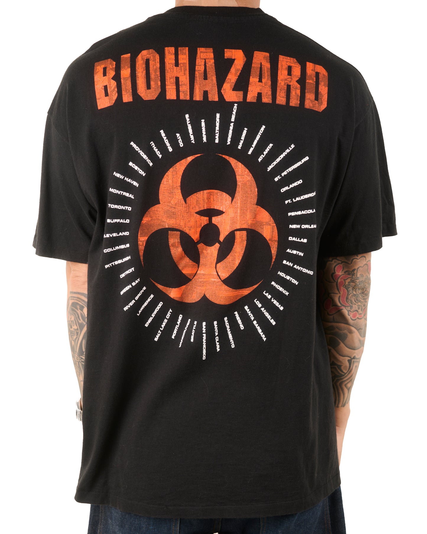 Vintage 90’s Biohazard Tour T-Shirt