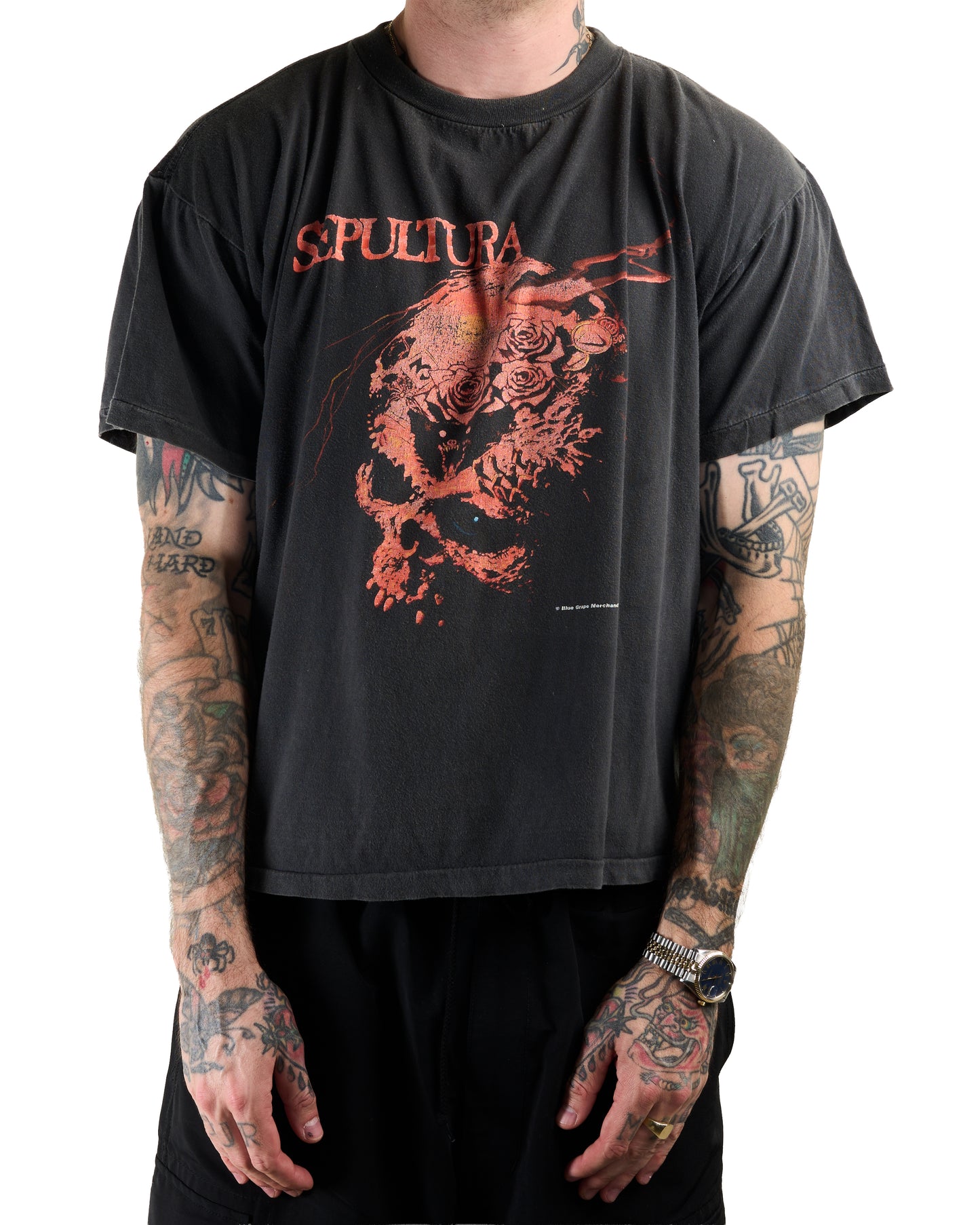 Vintage 1991 Sepultura Beneath The Remains Tour T-Shirt