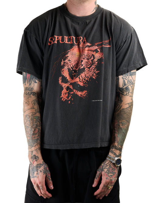 Vintage 1991 Sepultura Beneath The Remains Tour T-Shirt