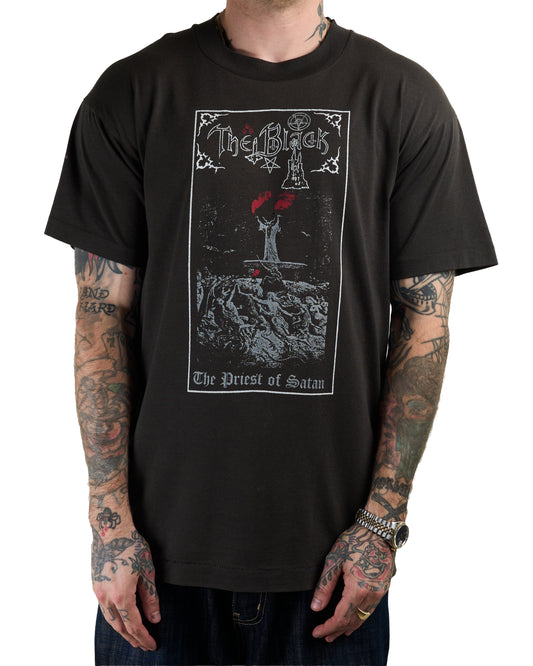 Vintage 90’s The Black The Priest Of Satan T-Shirt