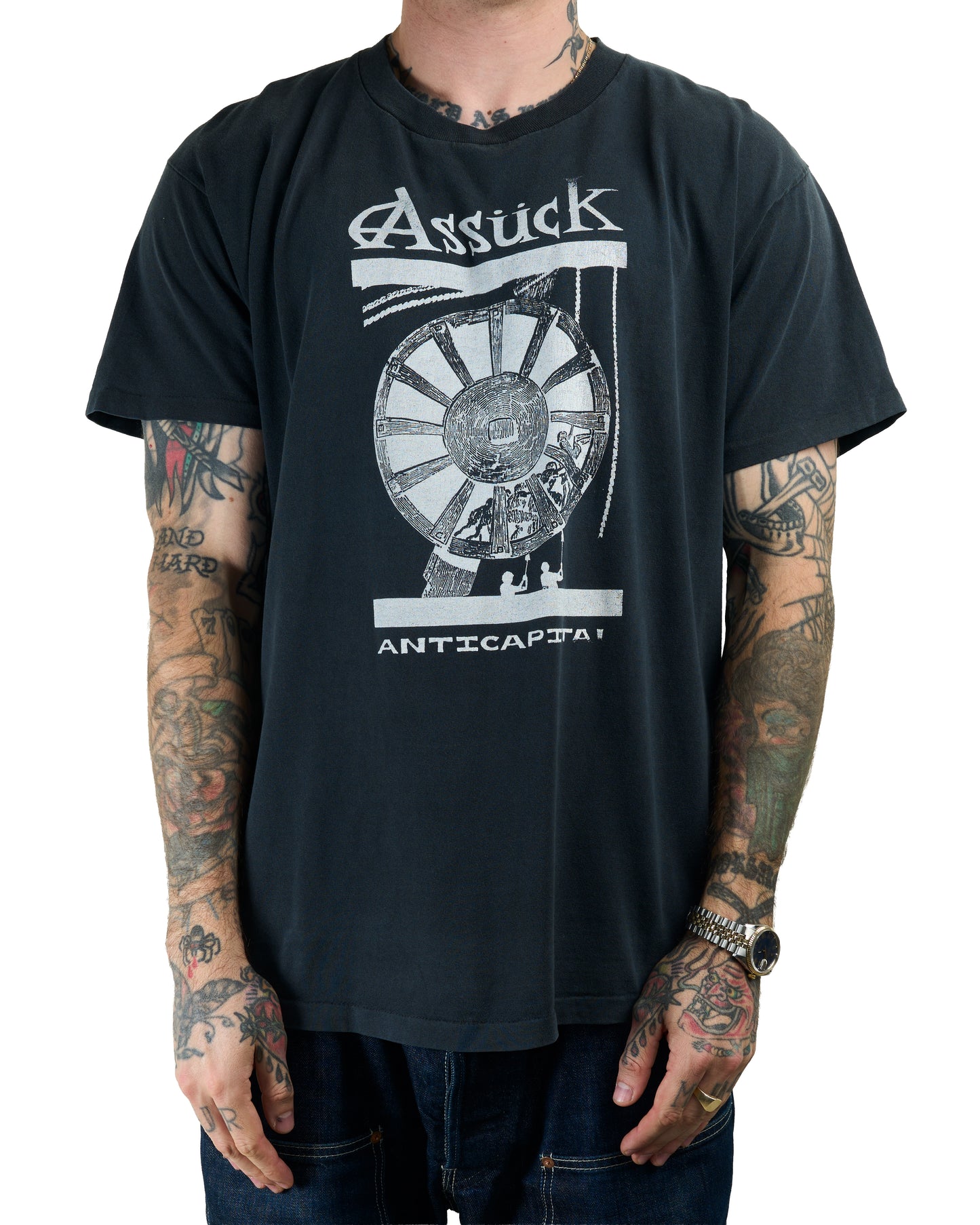 Vintage 90’s Assuck Anticapital T-Shirt