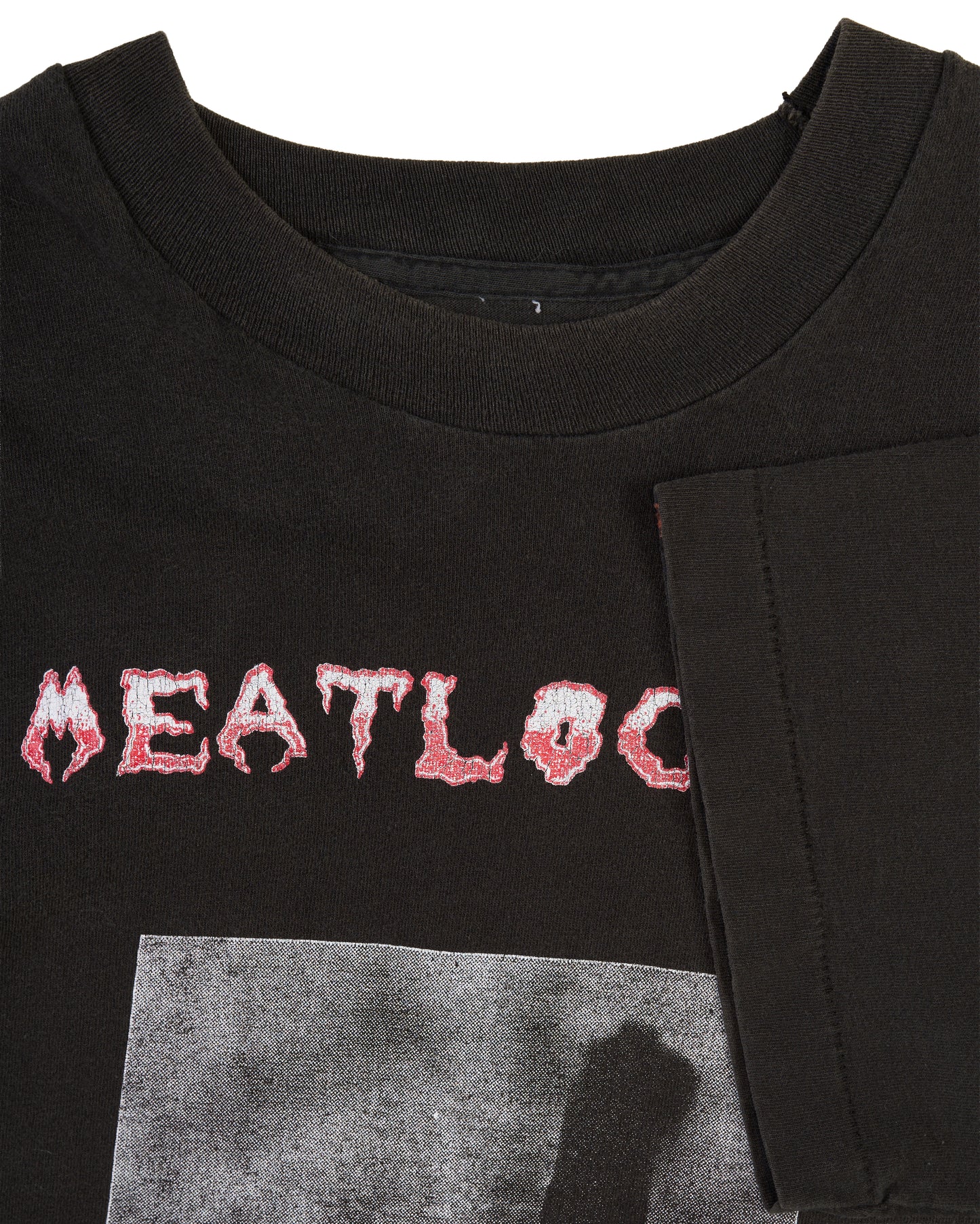 Vintage 1993 Meatlocker Brainwash Tour T-Shirt