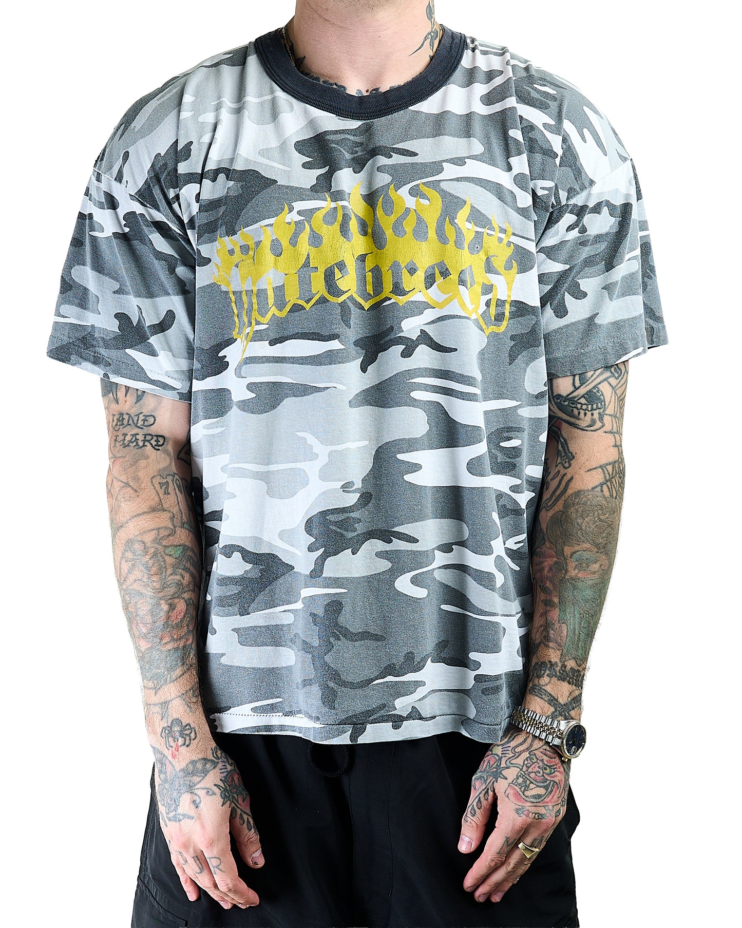 Vintage 90’s Hatebreed Camo T-Shirt