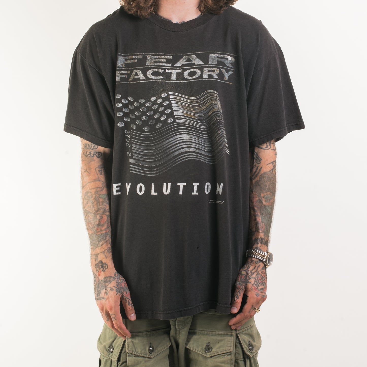 Vintage 1999 Fear Factory Revolution T-Shirt