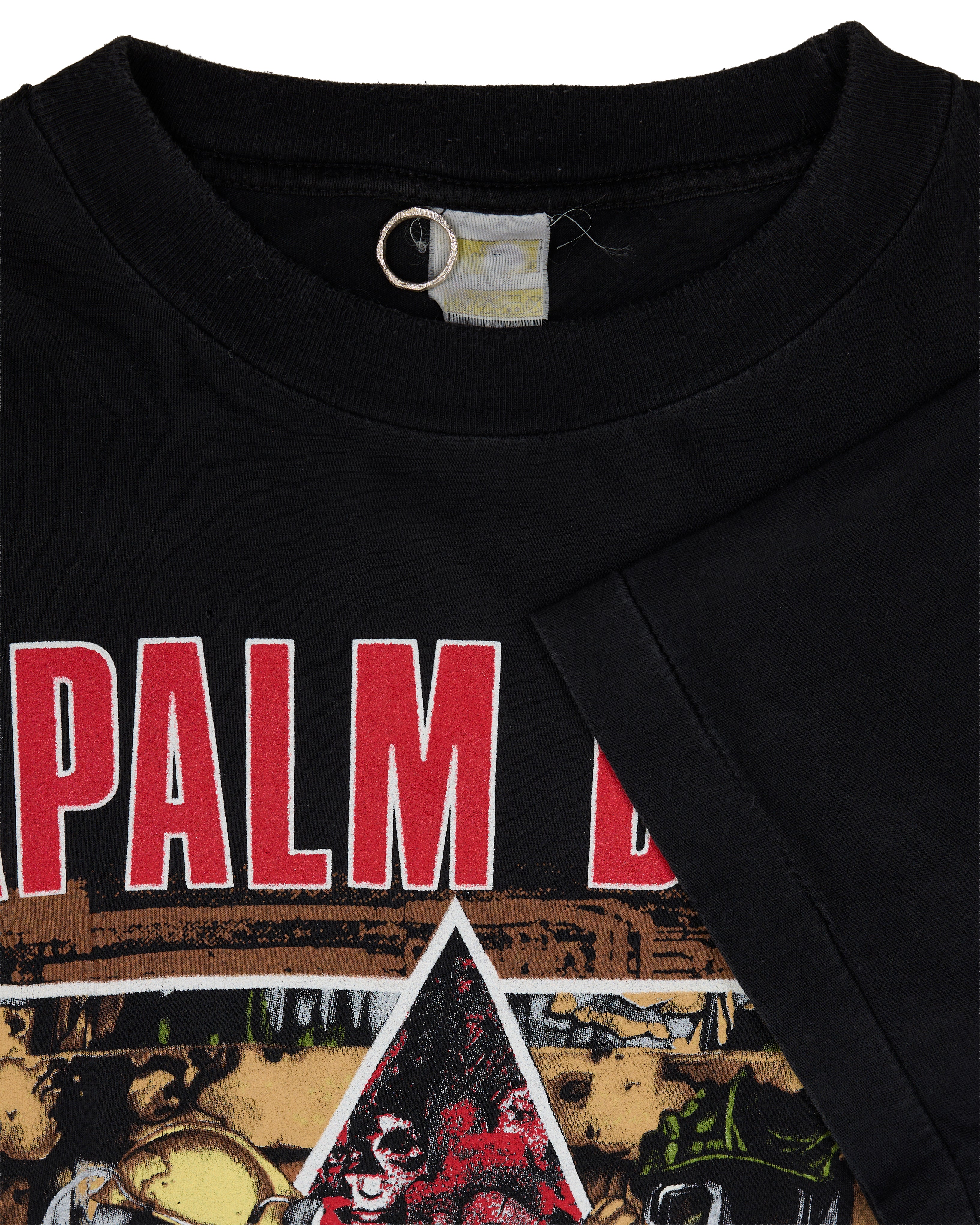 Vintage 1992 Napalm Death Campaign For Musical Destruction Tour T
