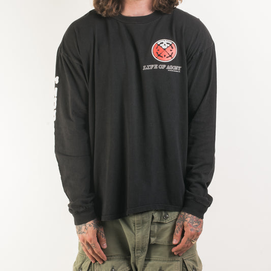 Vintage 1994 Life Of Agony Smoke Em All Tour Longsleeve