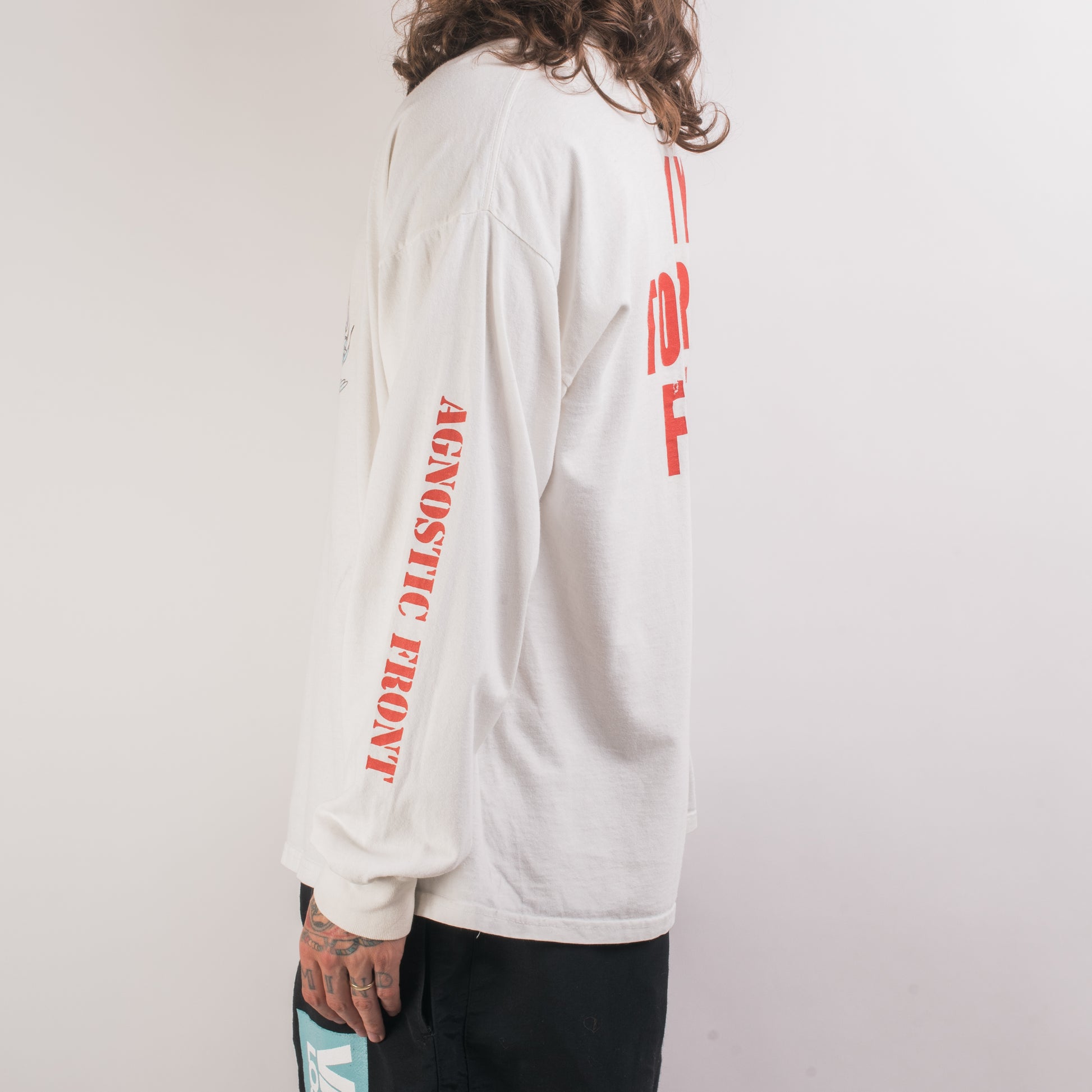 Vintage 90’s Agnostic Front Today Tomorrow Forever Longsleeve – Mills ...
