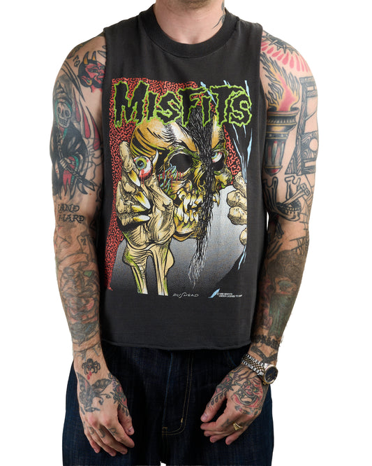 Vintage 1990 Misfits Earth AD T-Shirt