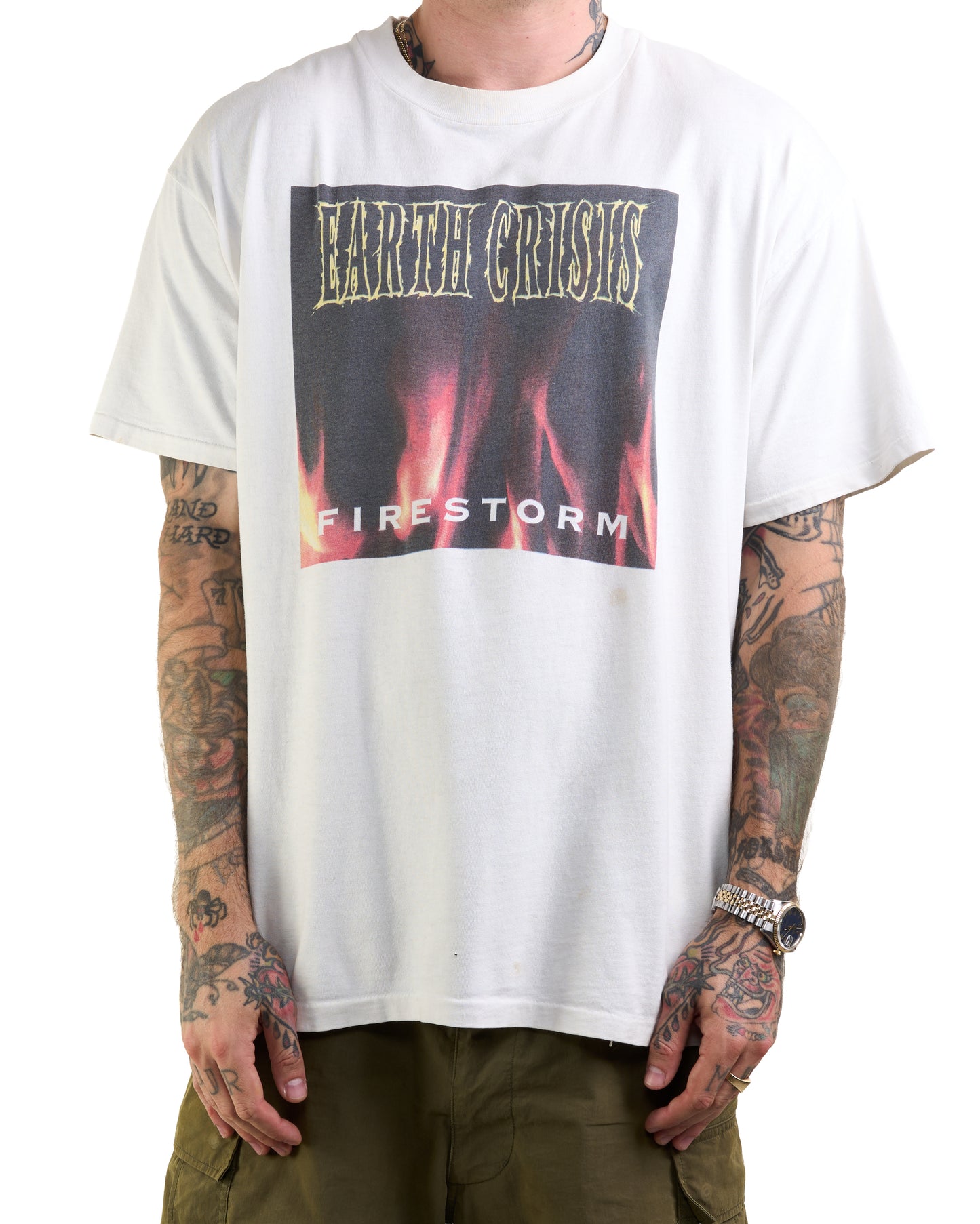 Vintage 90’s Earth Crisis Firestorm T-Shirt