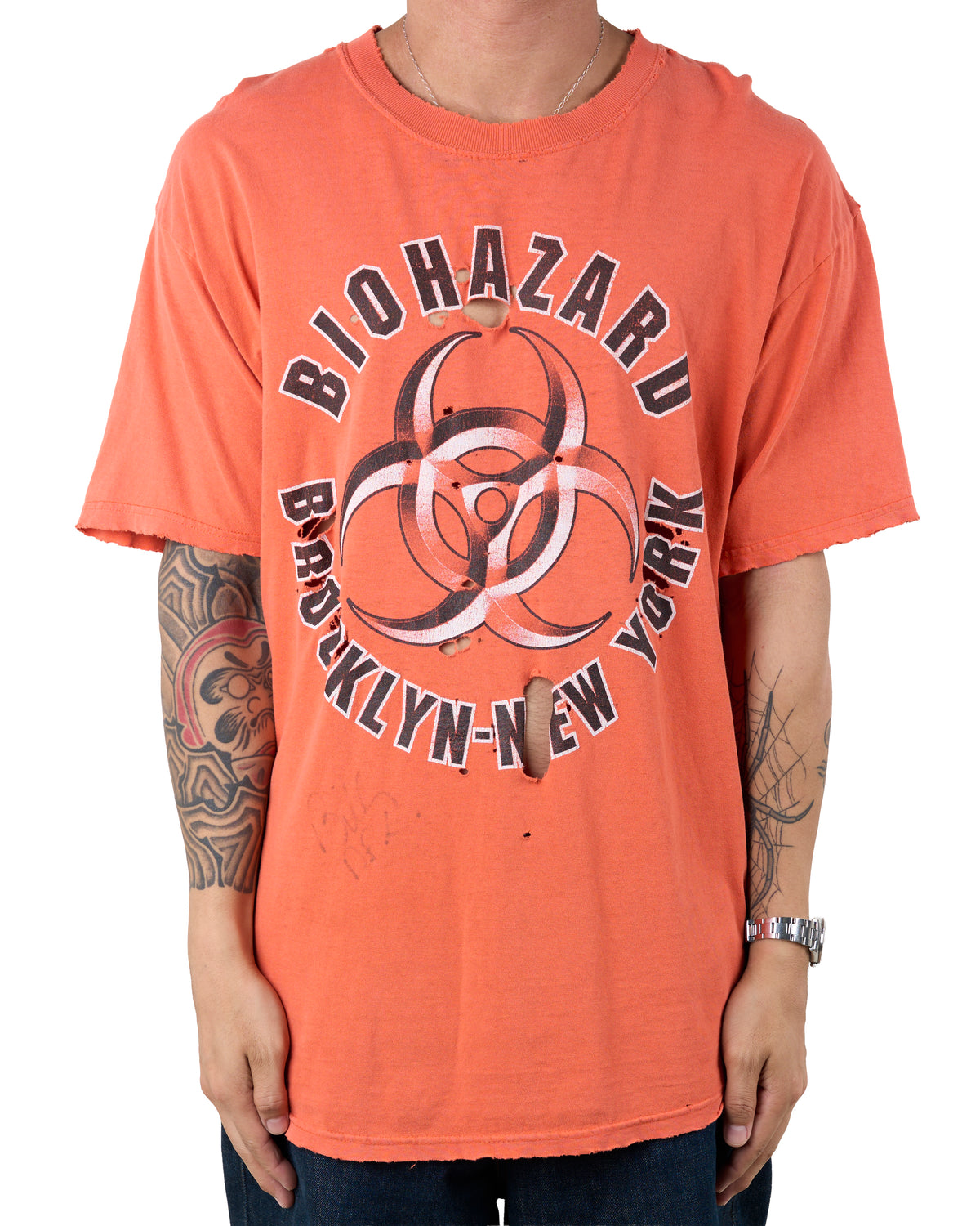 Vintage 90’s Biohazard You Will Never Break Me Down T-Shirt