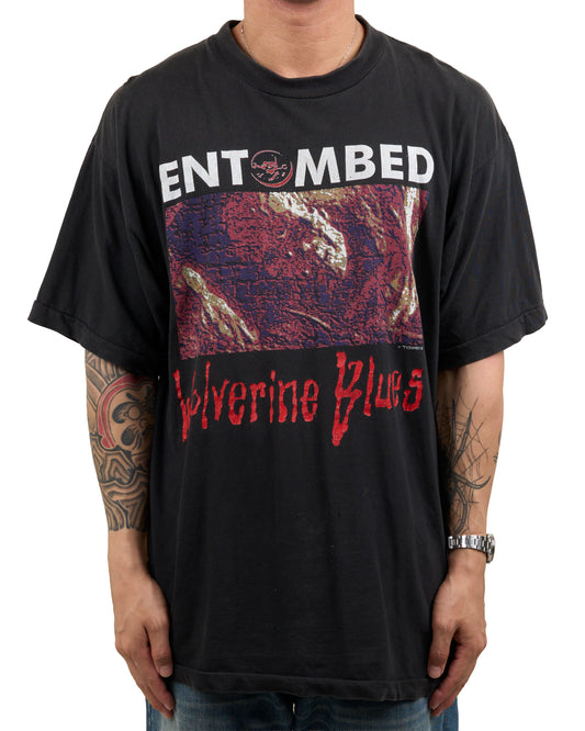 Vintage 90’s Entombed Wolverine Blues T-Shirt