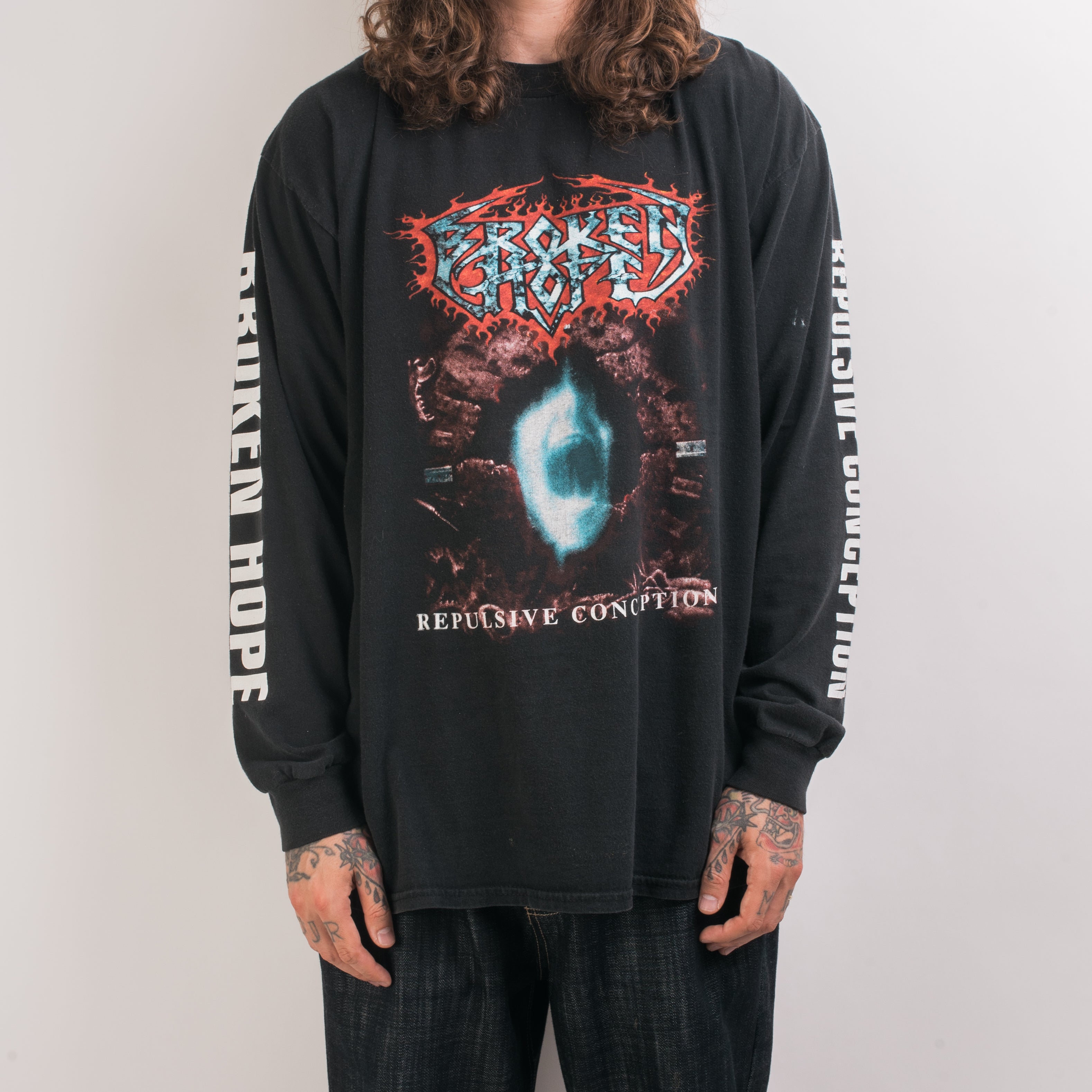 Vintage 1995 Broken Hope Repulsive Conception Tour Vintage 1995 Broken Hope Repulsive Conception Tour