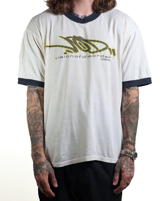 Vintage 1996 Vision Of Disorder Ringer T-Shirt