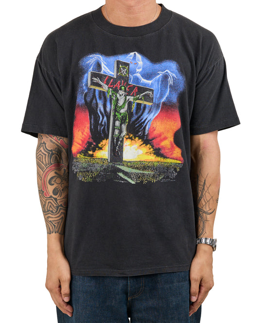 Vintage 1991 Slayer Touring In The Abyss T-Shirt