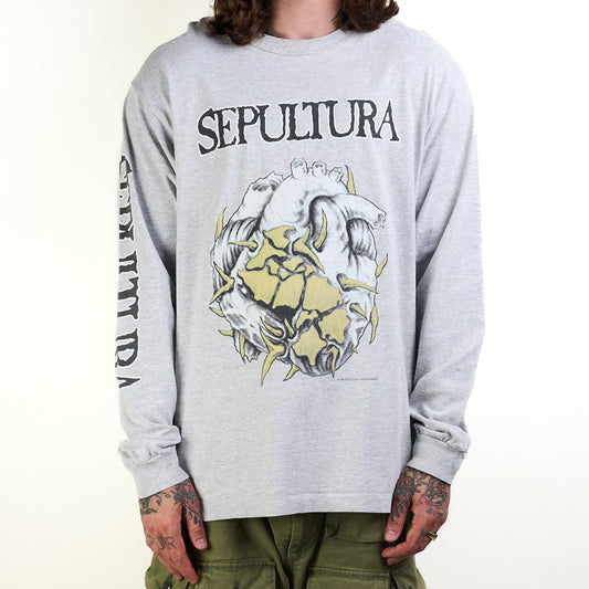 Vintage 1994 Sepultura Chaos AD Longsleeve