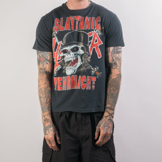 Vintage 1989 Slayer Slaytanic Wehrmacht Tour T-Shirt