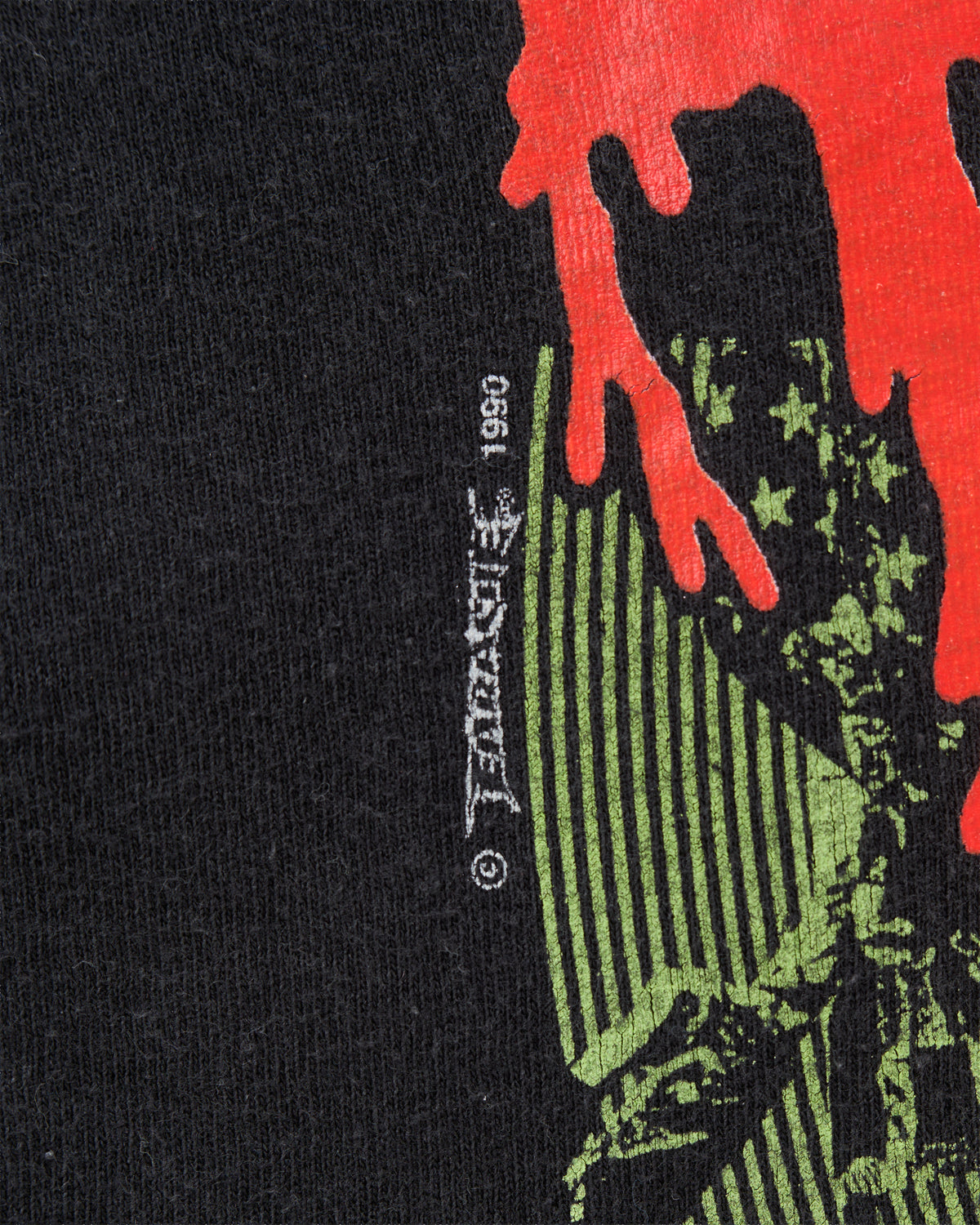 Vintage 1990 Terrorizer World Downfall T-Shirt