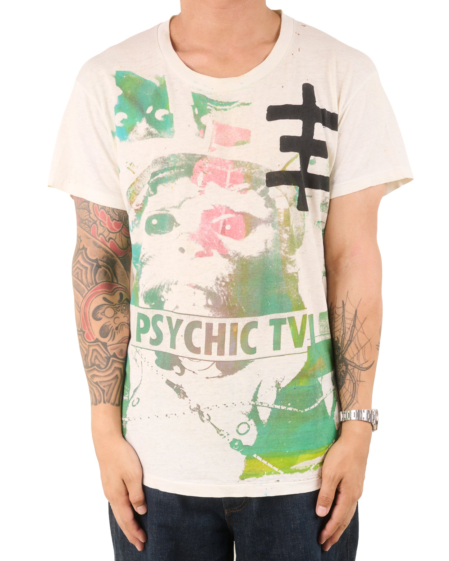 Vintage 80’s Psychic TV Don Rock T-Shirt