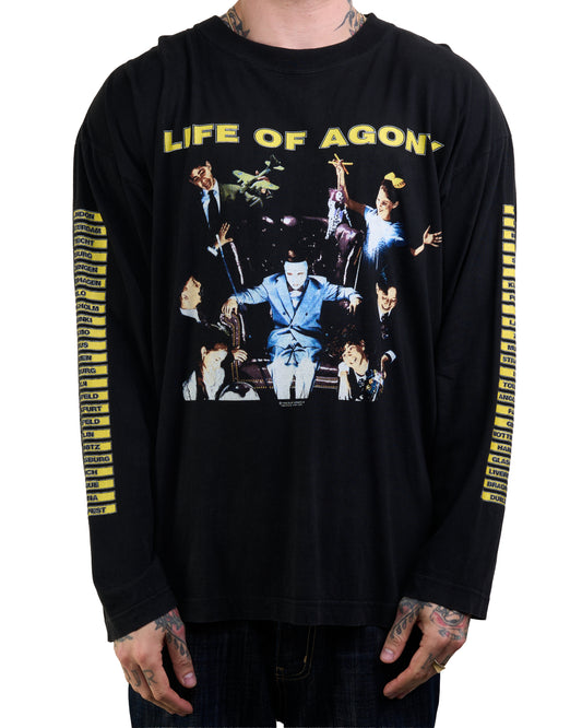 Vintage 1995 Life Of Agony Lost At 22 Tour Longsleeve