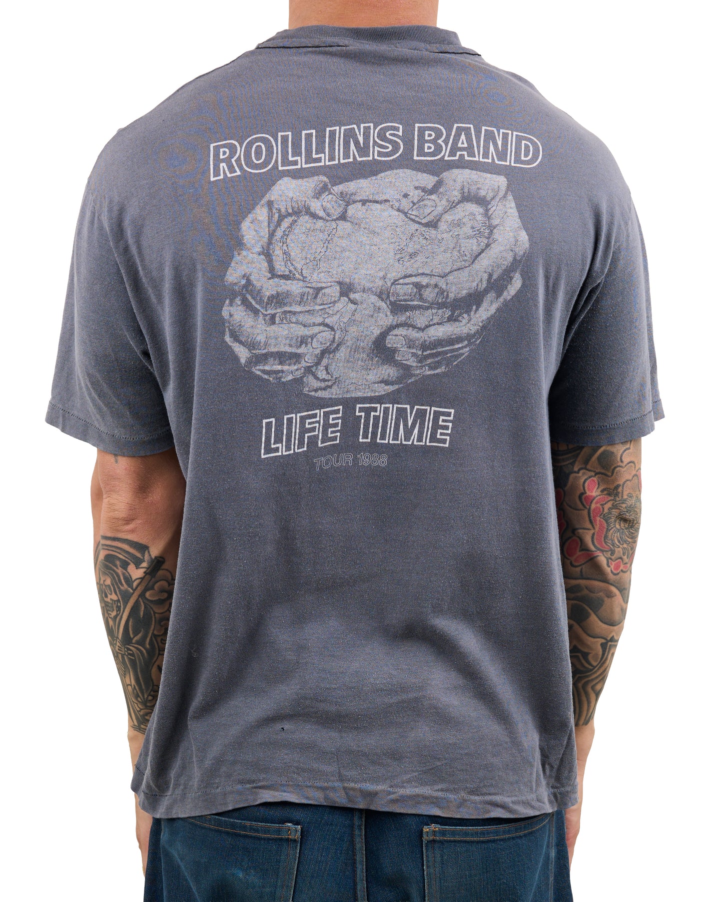 Vintage 1988 Rollins Band Product Of Power Tour T-Shirt