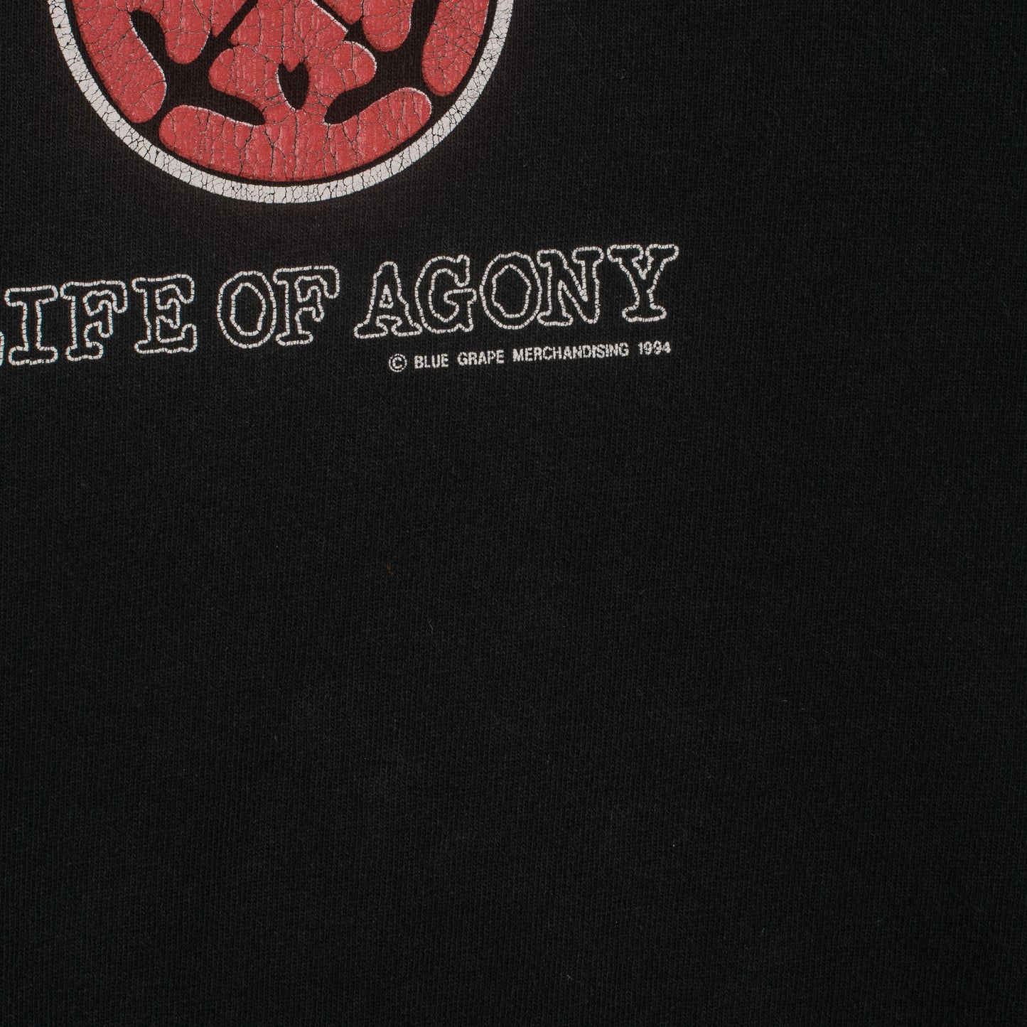 Vintage 1994 Life Of Agony Smoke Em All Tour Longsleeve