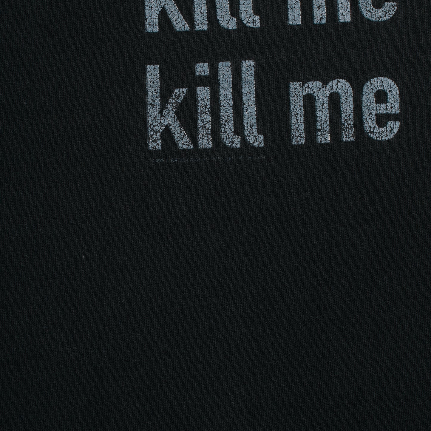 Vintage 1995 Nine Inch Nails Eraser T-Shirt
