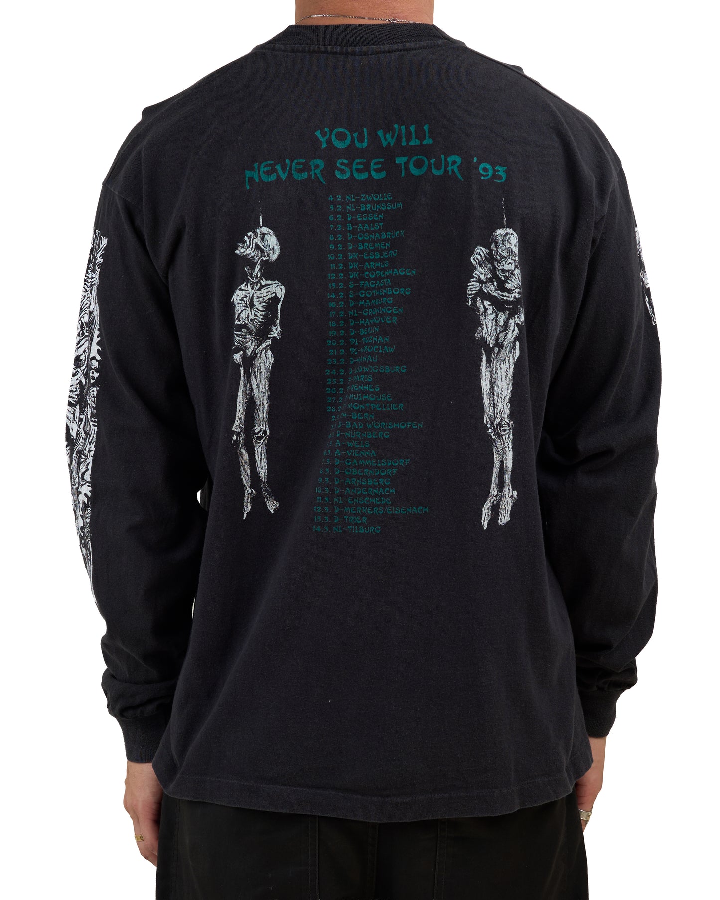 Vintage 1993 Grave Tour Longsleeve