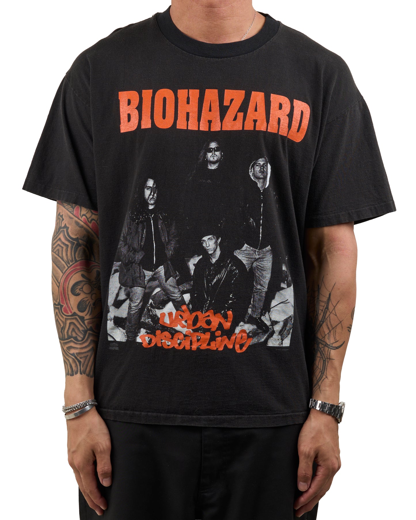 Vintage 1992 Biohazard Urban Discipline T-Shirt