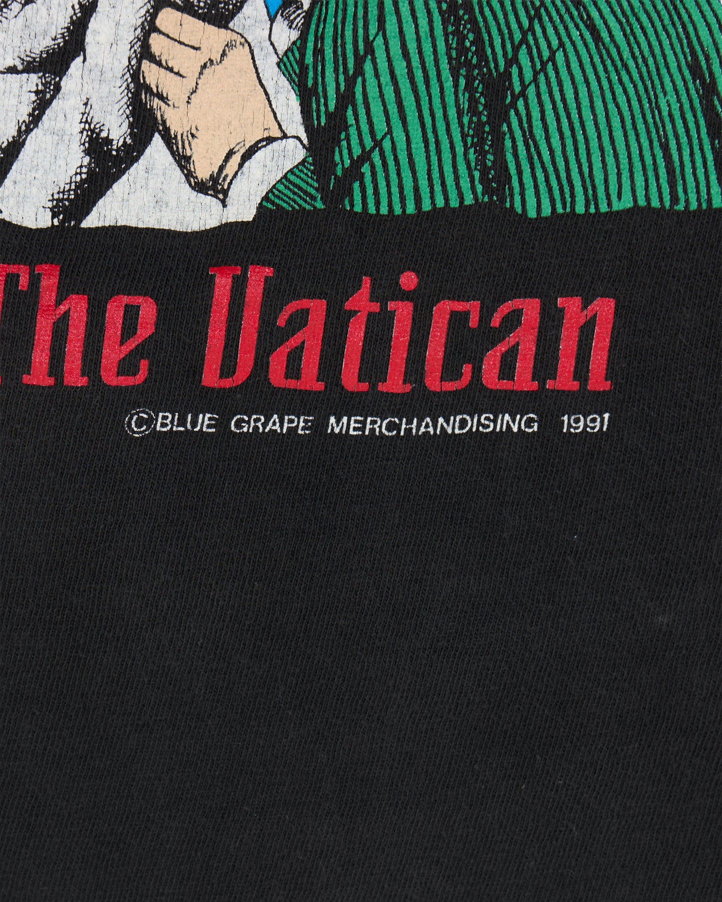 Vintage 1991 Exhorder Slaughter In The Vatican T-Shirt