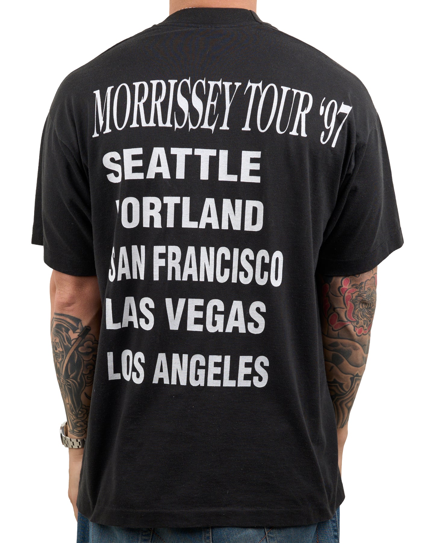 Vintage 1997 Morrissey Maladjusted Tour T-Shirt