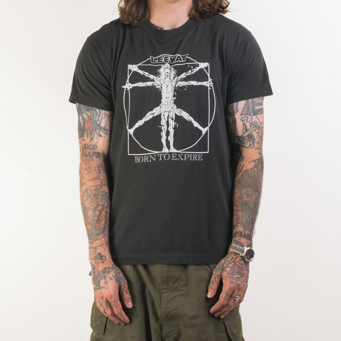 Vintage 80’s Leeway Born To Expire T-Shirt