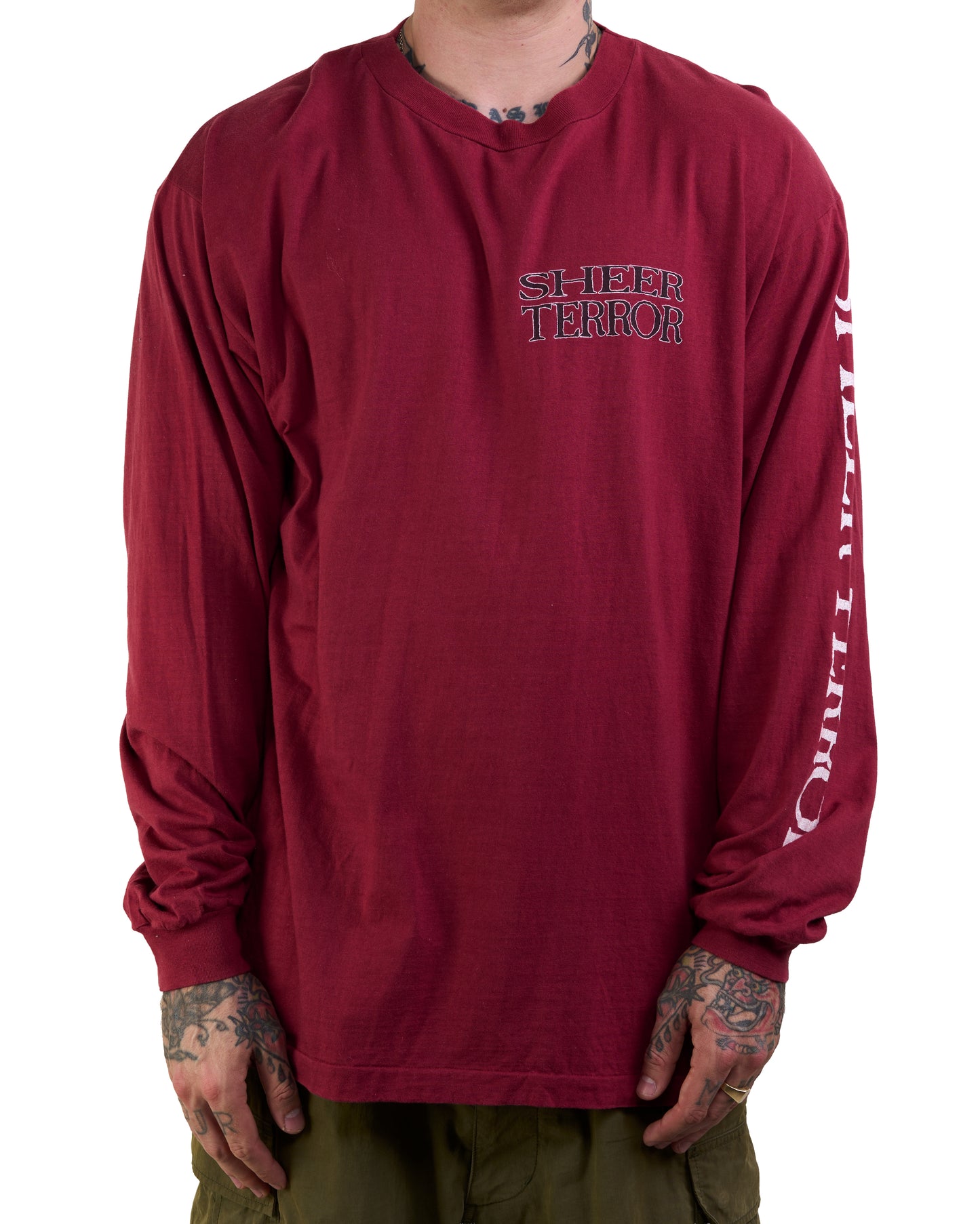 Vintage 1993 Sheer Terror Everybody Gets Hurt Longsleeve