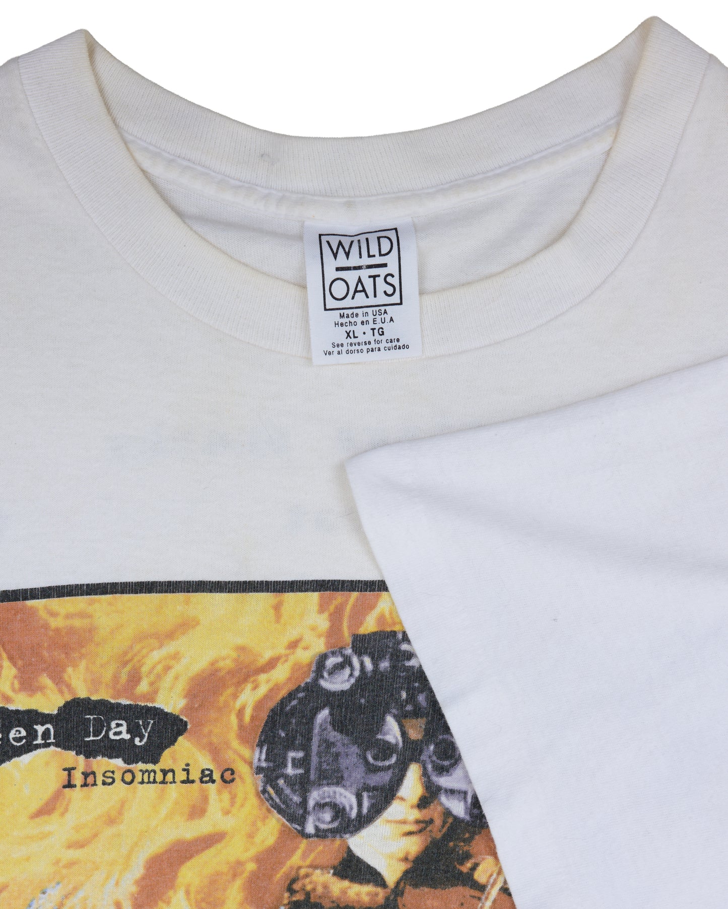 Vintage 1995 Green Day Insomniac T-Shirt