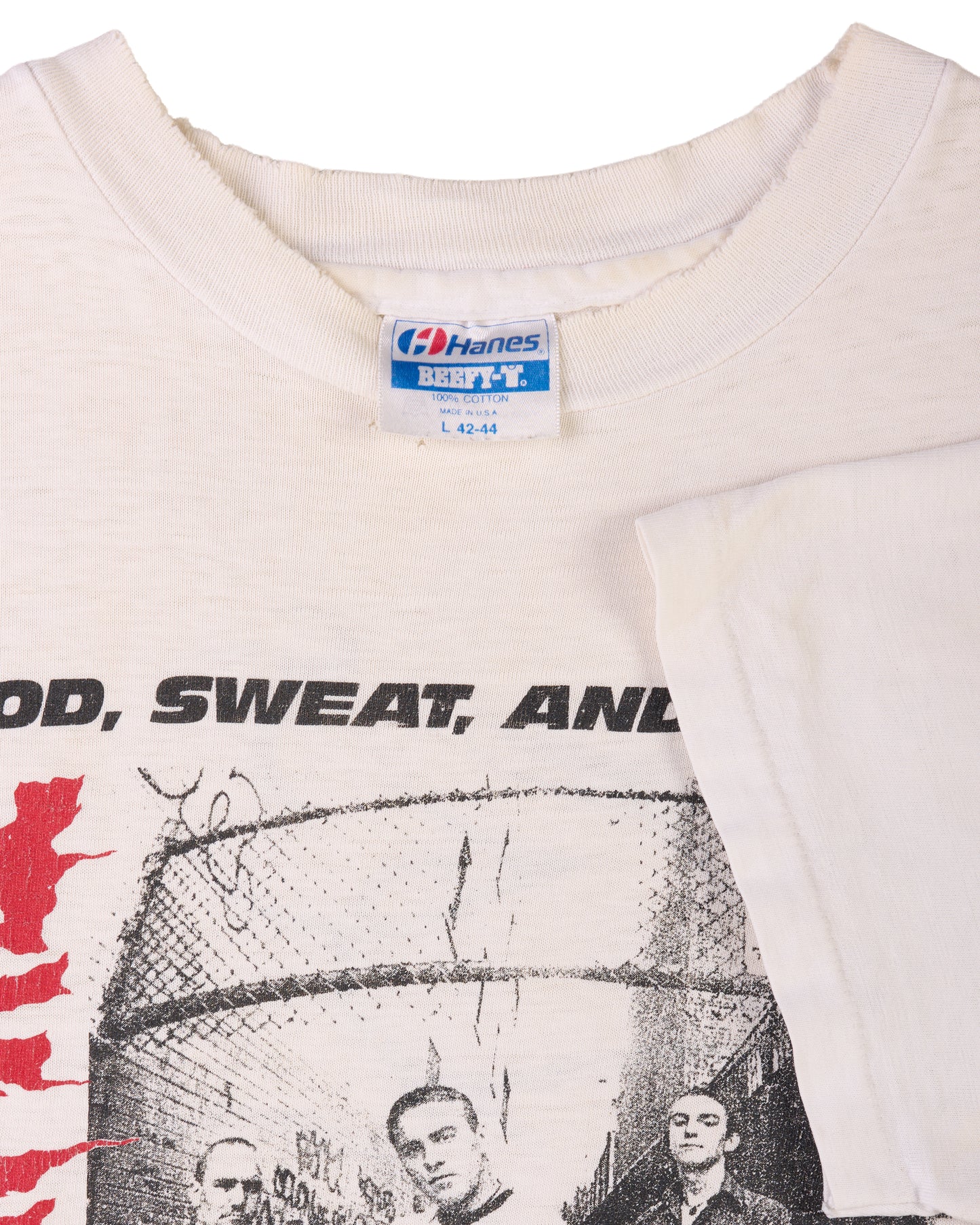 Vintage 80’s Sick Of It All Blood Sweat And No Tears T-Shirt