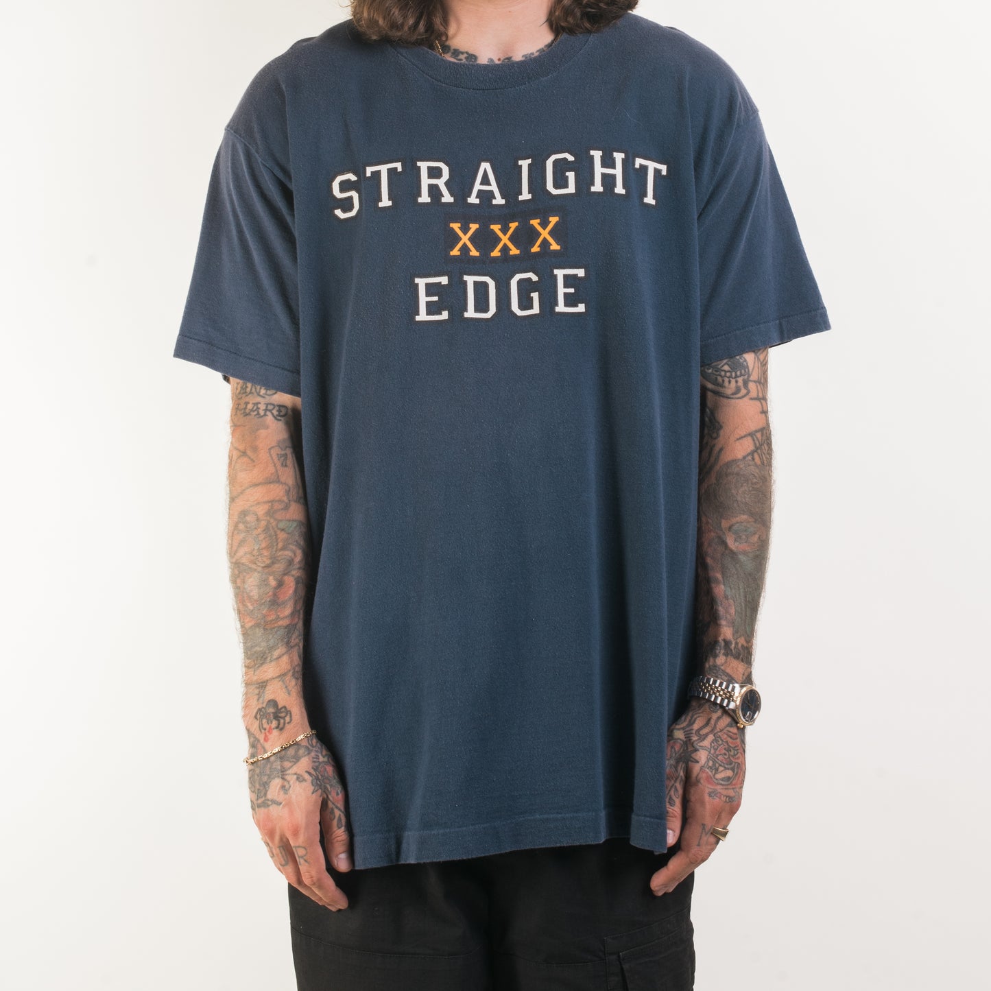 Vintage 90’s Straight Edge Drinking Sucks T-Shirt