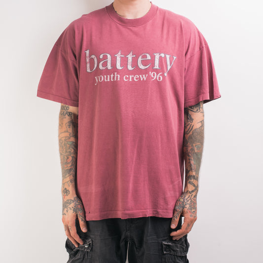 Vintage 1996 Battery Until The End T-Shirt
