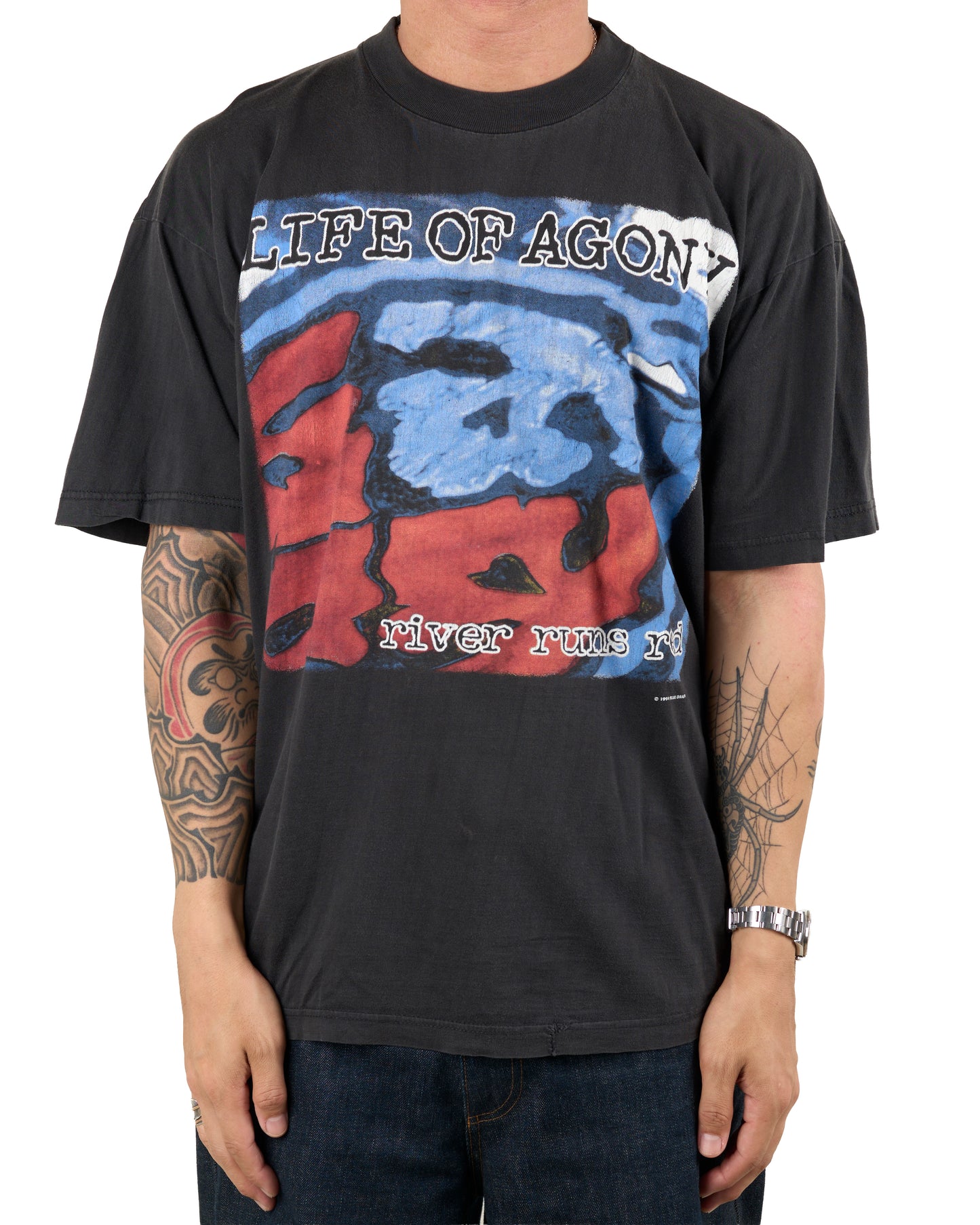 Vintage 1994 Life Of Agony Through And Through T-Shirt