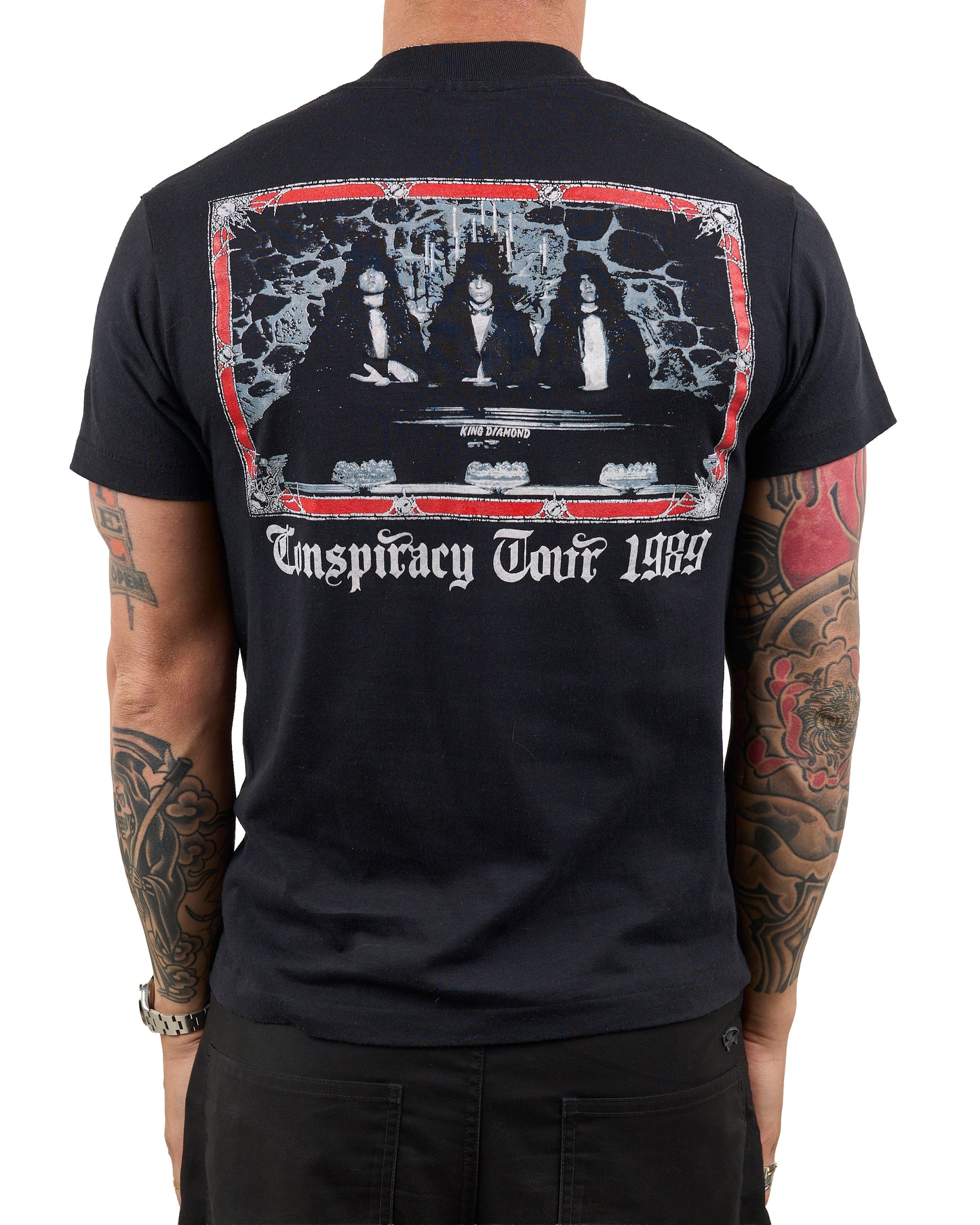 Vintage 1989 King Diamond Conspiracy Tour T-Shirt