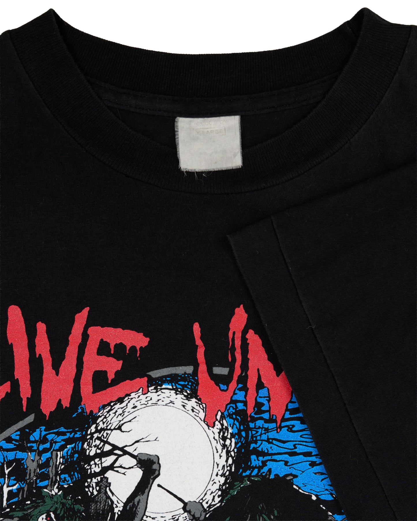 Vintage 1991 Slayer Live Undead T-Shirt