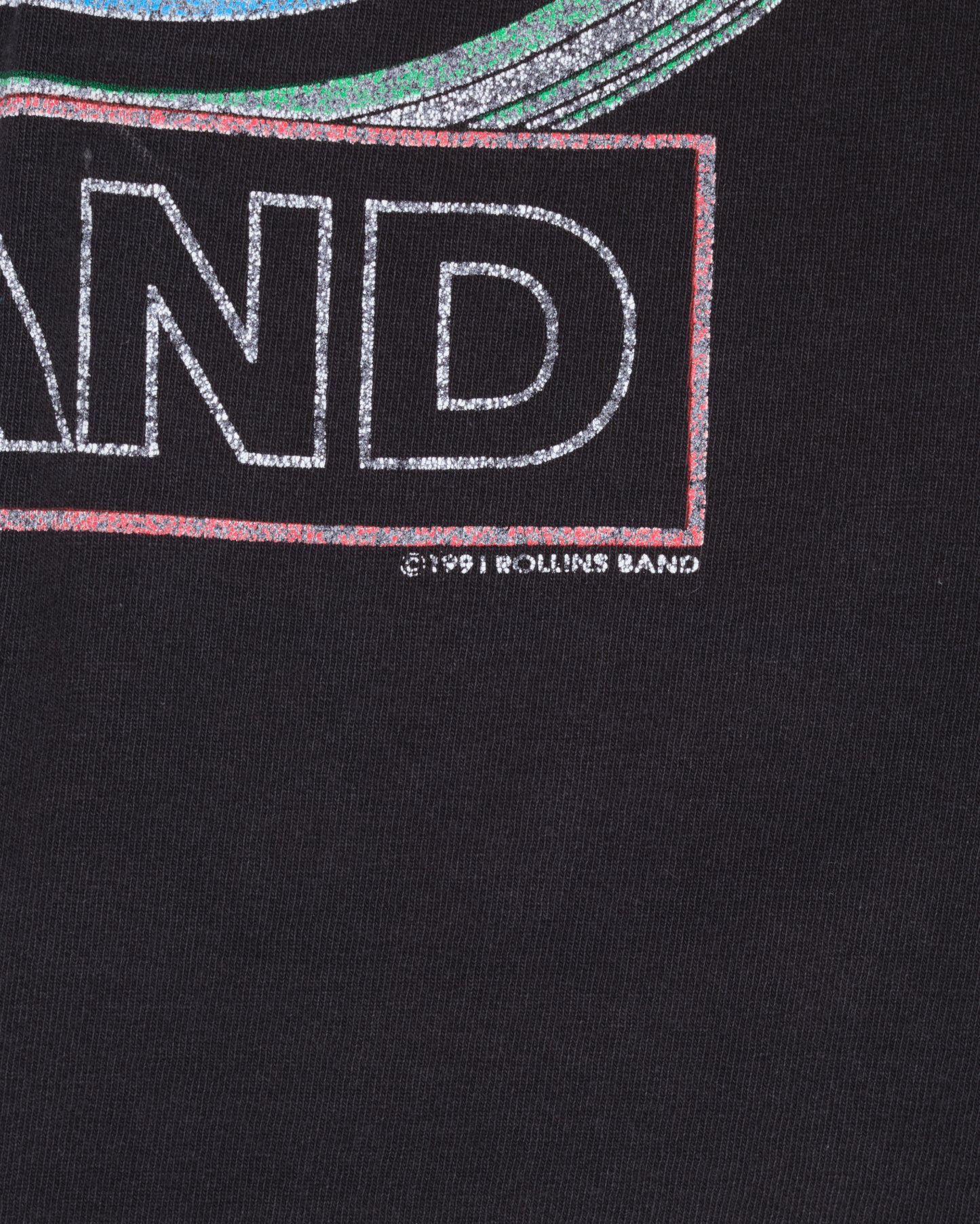Vintage 1991 Rollins Band The End Of Silence T-Shirt