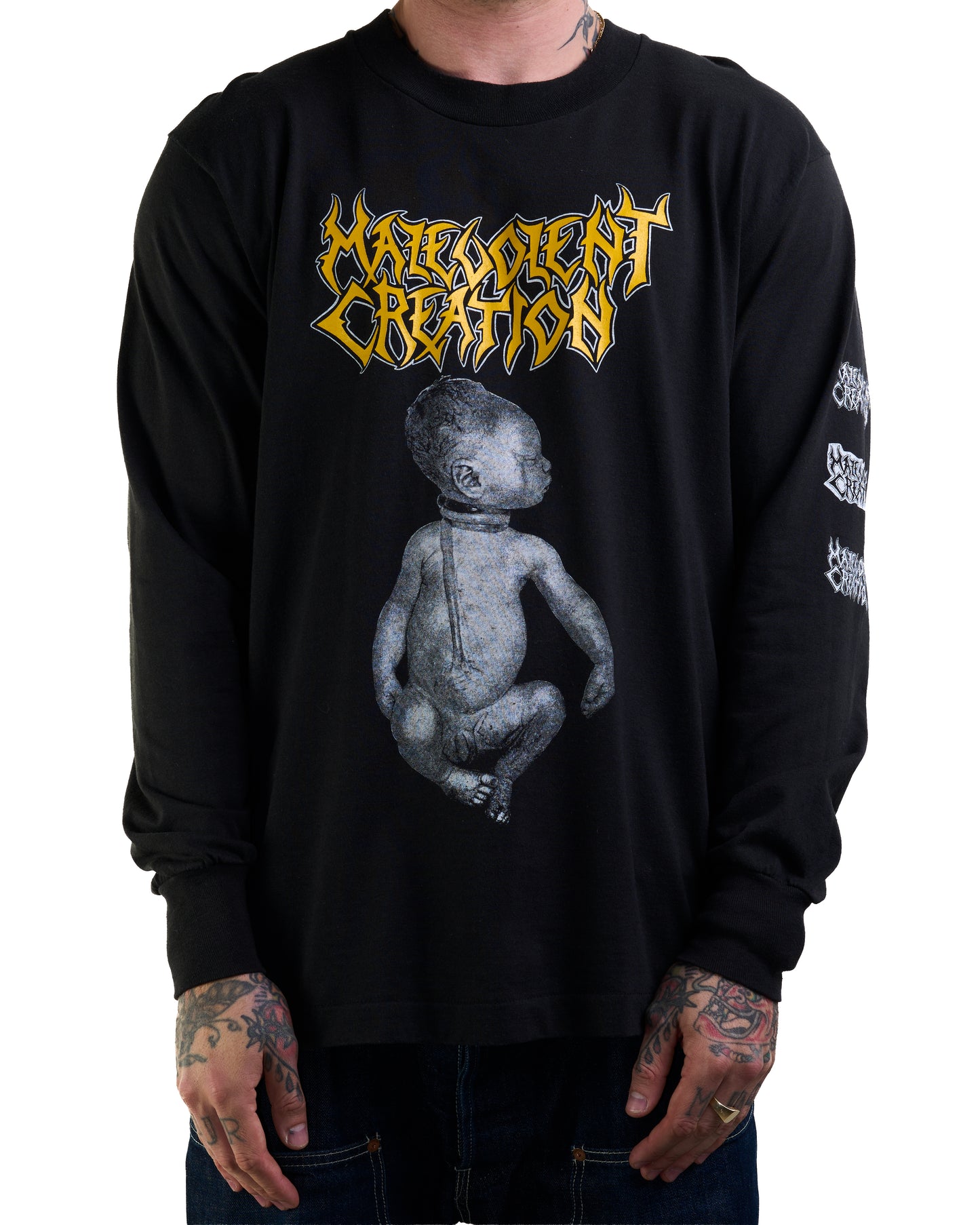 Vintage 1995 Malevolent Creation Eternal Tour Longsleeve