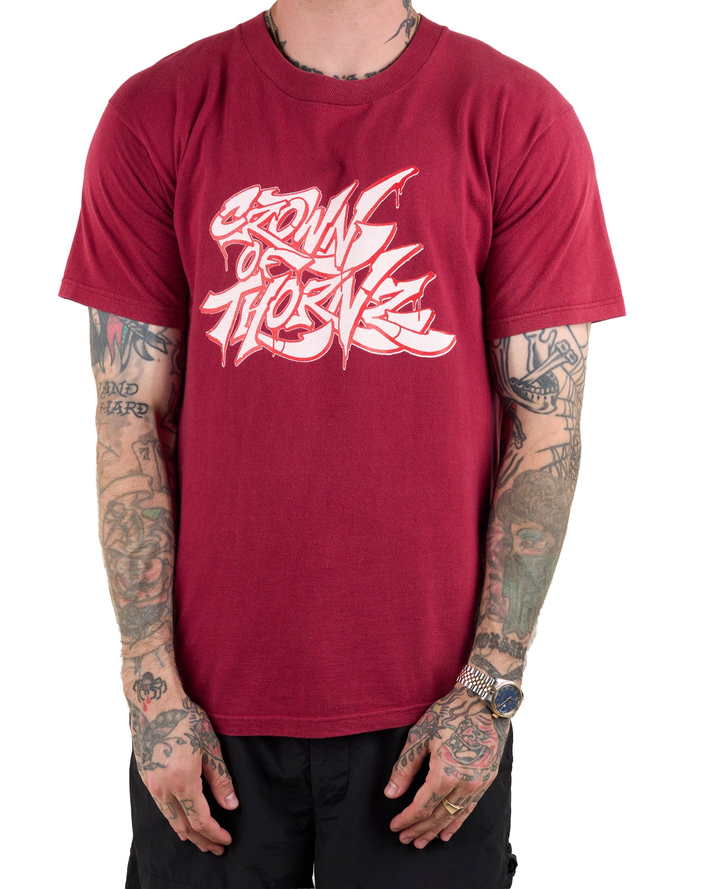 Vintage 90’s Crown Of Thornz Headcheck T-Shirt