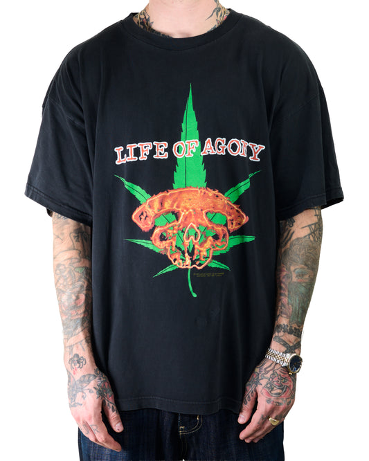 Vintage 1997 Life Of Agony Weeds T-Shirt