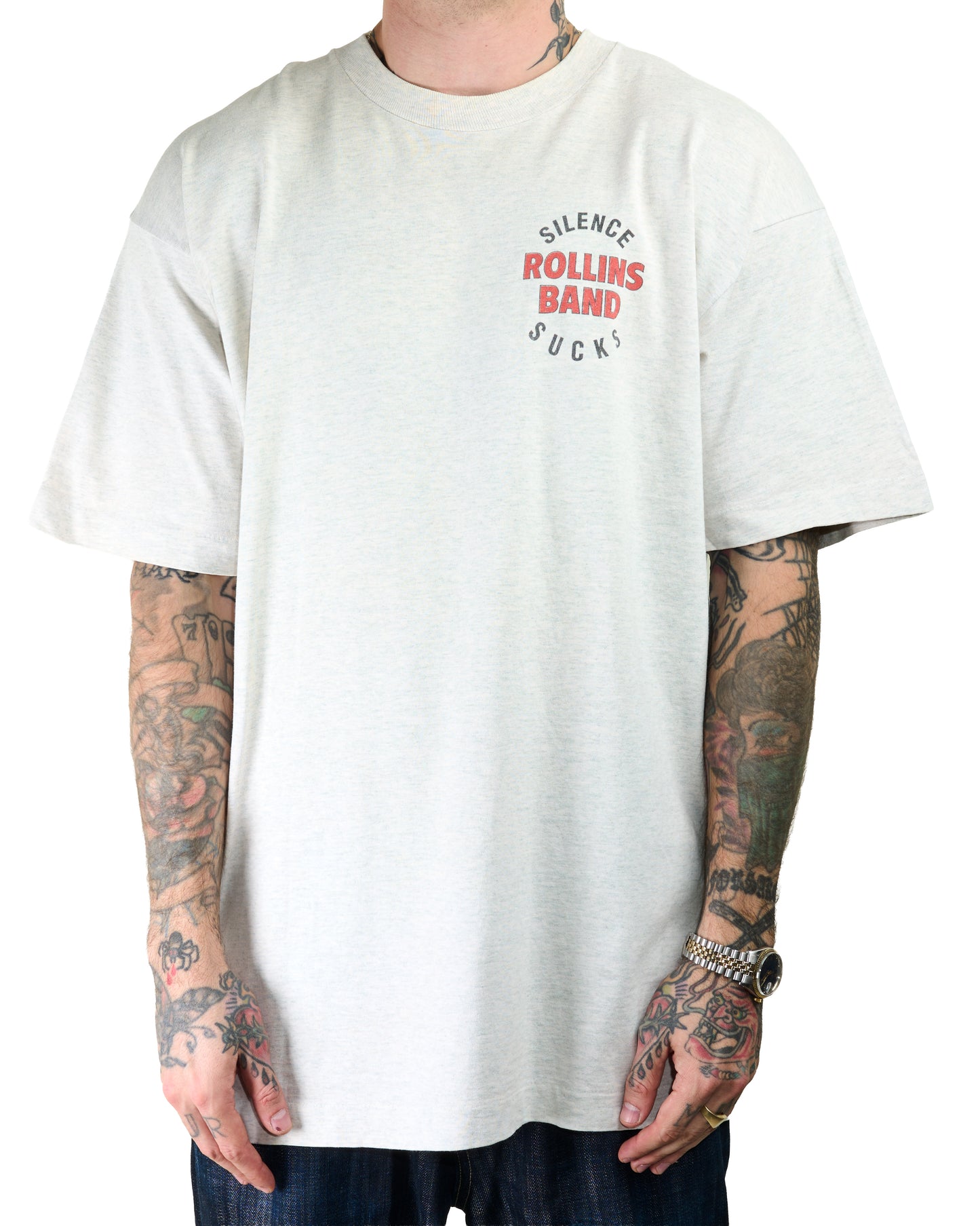 Vintage 1992 Rollins Band Silence Sucks T-Shirt