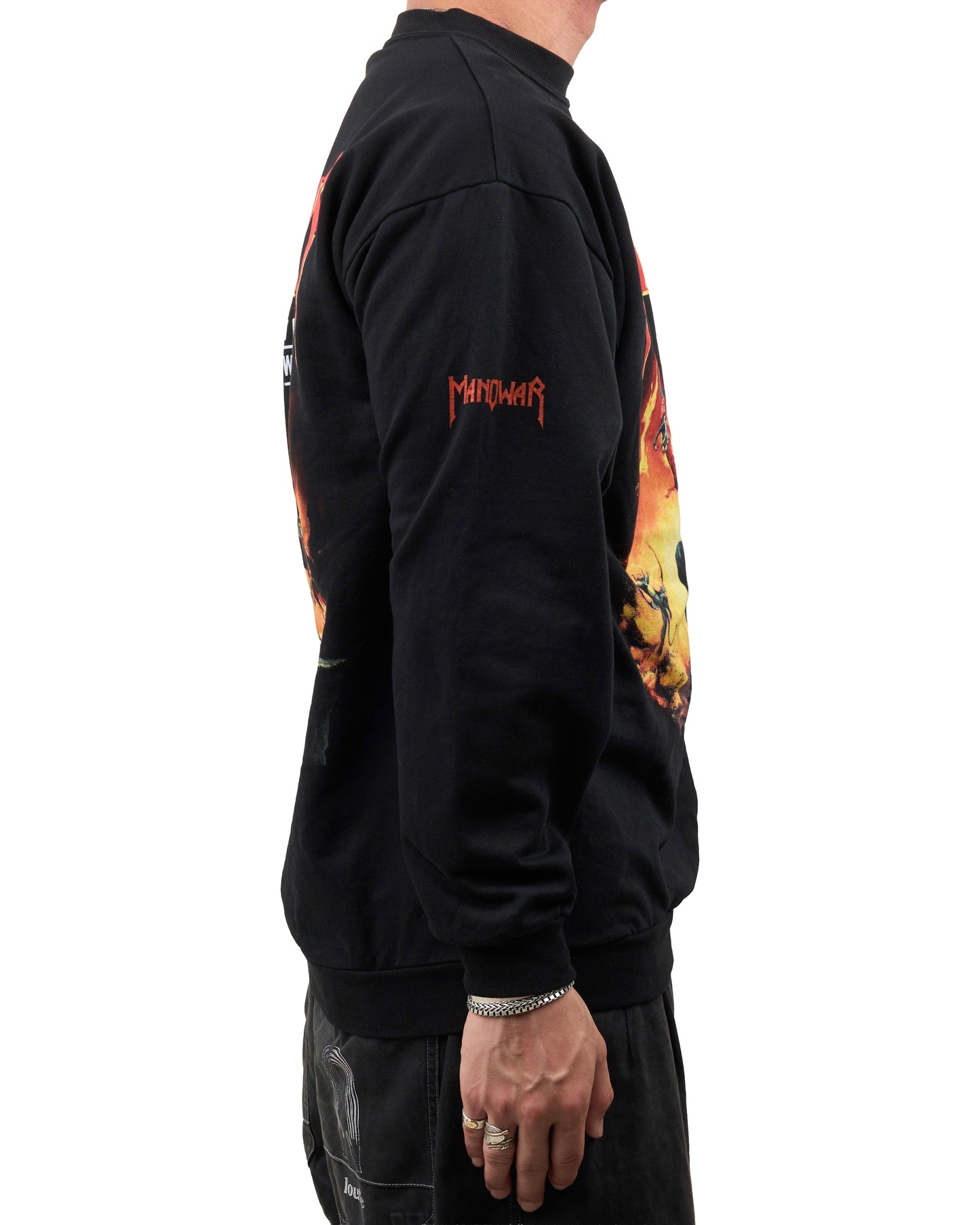 Vintage 1992 Manowar Triumph Of Steel Tour Sweatshirt