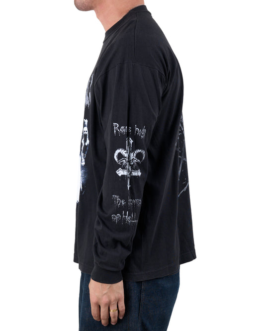 Vintage 90’s Incantation Morbid Ghoul Boot Longsleeve